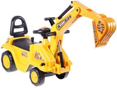 Guralica bager s velikom lopatom i kahlicom