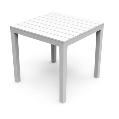 IPAE PROGARDEN Plastični stol Bali 78x78x73 bijela