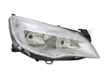 TYC Far OPEL ASTRA J lijevi -12 H7/H7 krom 20-12190-05-2