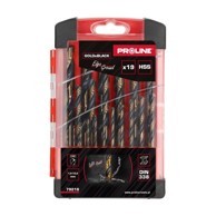 PROLINE Set svrdala za metal HSS DIN338, 1-10 mm, 19 komada