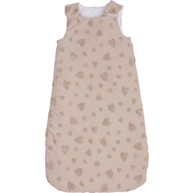 BUBABA BY FREEON Vreća za spavanje zimska 6–24 mj, srca, bež  