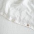 LINEN TALES Posteljina White 200x200 cm za bračni krevet od lana Bijela