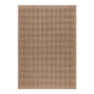 AYYILDIZ CARPETS Vanjska staza Dhaka 80x250 cm, crna/prirodna