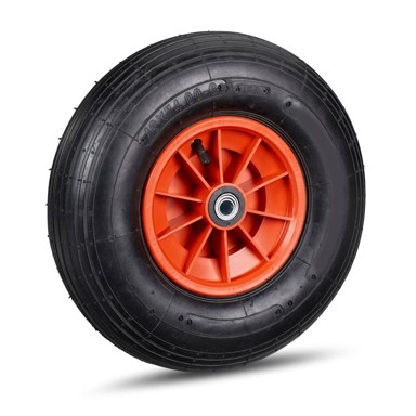 NORTHIX Kotači za kolica 4.00-6, plastični naplatak, s adapterima