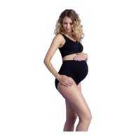 CARRIWELL Gaćice s potporom za trbuh, crne, XL