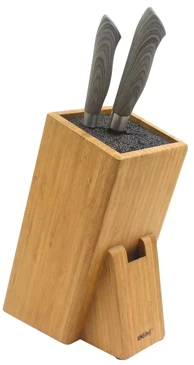 KING HOFF Blok za noževe od bambusa 10,5 x 10,5 x 25 cm