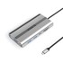ORICO Docking stanica XDR, 12 u 1, USB-C, 2x HDMI 4K@60Hz, DisplayPort 4K@60Hz, PD 100 W, srebrna