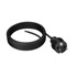 Gumeni kabel za napajanje s ravnim utikačem 4,5 m 3 x 1,5 mm² 16 A IP44