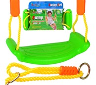 MALPLAY Ljuljačka, zeleno/žuta