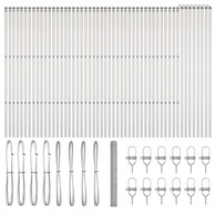 Heksagonalna ograda, 1. 6x100 m pocinčani čelik