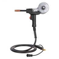 VEVOR Spool Gun, 130 A, kabel 3 m, 360 x 250 x 80 mm, crni