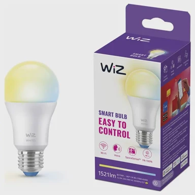 PHILIPS Wiz pametna žarulja, A60, E27, 100 W ekv., 2700–6500 K