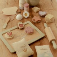 LITTLE DUTCH Drveni set za pečenje