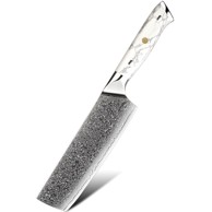 Damaskasti kuhinjski nož Yu-37517 Nakiri Kp37517, bijeli