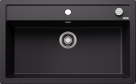 BLANCO Sudoper DALAGO 8 SILGRANIT s dalj. upr. - crni