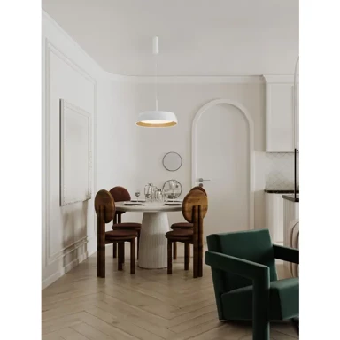 NOVA LUCE Visilica Sigi NL9030506, LED 40 W, 3000 K, 3111 lm, bijela i wood