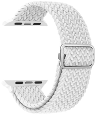 KSIX najlonski remen za Apple Watch 42–49mm, bijela 