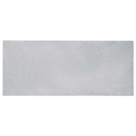 Tepih od umjetnog krzna zeca 80 x 200 cm, poliester, sivi