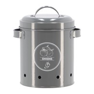 ESSCHERT DESIGN Čelična posuda za namirnice za luk i češnjak Secret Du Potager 