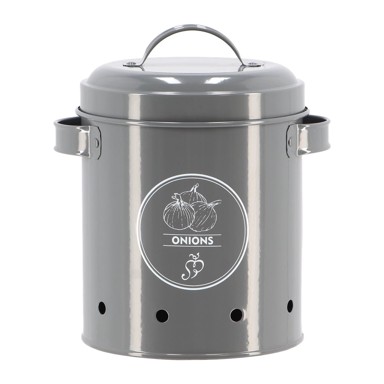 ESSCHERT DESIGN Čelična posuda za namirnice za luk i češnjak Secret Du Potager 