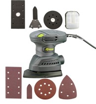 TITAN Višenamjenska električna brusilica 4v1 s 4 ploče