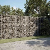 Gabion s žicom debljine 5 mm i mrežom 10x10 cm 650x10x200 cm
