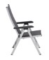 KETTLER Vrtna stolica Basic Plus, tapecirana, podesiva, aluminijska, sivo-antracit