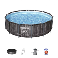 BESTWAY Montažni bazen Steel Pro Max Naxos 427×107 cm, set