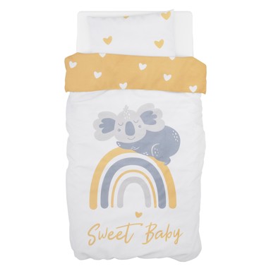 BUBABA BY FREEON Posteljina 6 dijelova, žuta