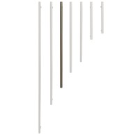 Ručkica E037, 488 mm, nikal