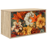 Zidni TV ormarić Gennep 69 x 33 x 40 cm, hrast sonoma