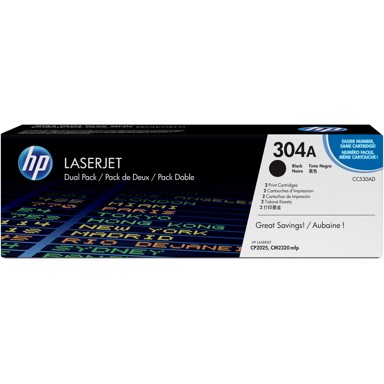 HP Toner za printer 304A CC530AD crna Twin Pack