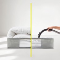 HOMÉA Vakuumska plastična kutija za ispod kreveta 60x45x15 cm 