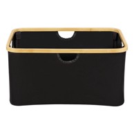 WENKO Platnena košara za rublje 32 l Ecori 