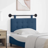 Zidno uzglavlje kreveta, bez LED, 80 cm, tkanina, plava