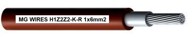 MG WIRES Fotonaponski kabel H1Z2Z2-K-R-6mm² 50 m, crveni