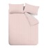 CATHERINE LANSFIELD Posteljina Stripe flanelska za bračni krevet 200x200 cm ružičasta
