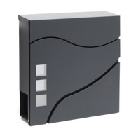 WILTEC Poštanski sandučić, antracitni