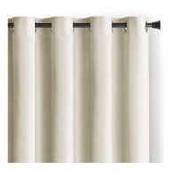 RESTILO Krem zavjesa za djelomično zamračenje od samta 140x245 cm