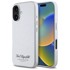 KARL LAGERFELD Hotel RSG maskica za iPhone 16, siva