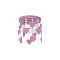 Stropna svjetiljka CORAZON VIOLET 3xE27