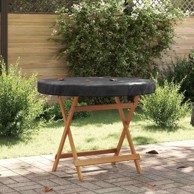 Pokrov za vrtne stolice  600D 70x70x85/125 cm, crni
