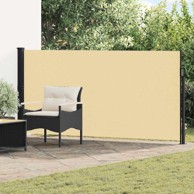 Retraktabilna bočna tenda, 140 x 500 cm, poliester, pijesak