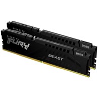 KINGSTON FURY Beast RAM memorija, Black, DDR5-5200, CL40, Dual-Kit, 64 GB, KF552C40BBK2-64