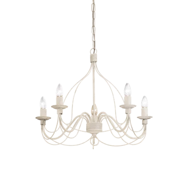 IDEAL LUX Visilica Corte SP5, E14 ID005881, bijela