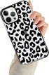 NEWSEEGO Silikonska maskica za Apple iPhone 12 Pro Max s leopard efektom, prozirna, zaštitna