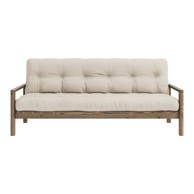 KARUP DESIGN Bež sklopiva sofa 205 cm Knob, 205x95x79 cm
