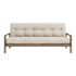 KARUP DESIGN Bež sklopiva sofa 205 cm Knob, 205x95x79 cm