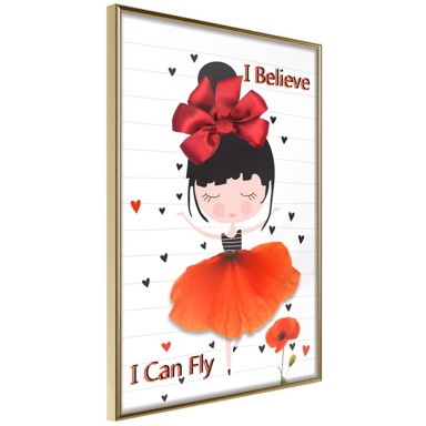Poster Poppy Dancer 20x30