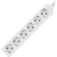 INLINE Produžni kabel 16461V, 1,5 m, 6 utičnica, bijeli